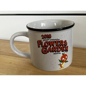 Disney Epcot Orange Bird Mug International Flower & Garden Festival 2018 RARE